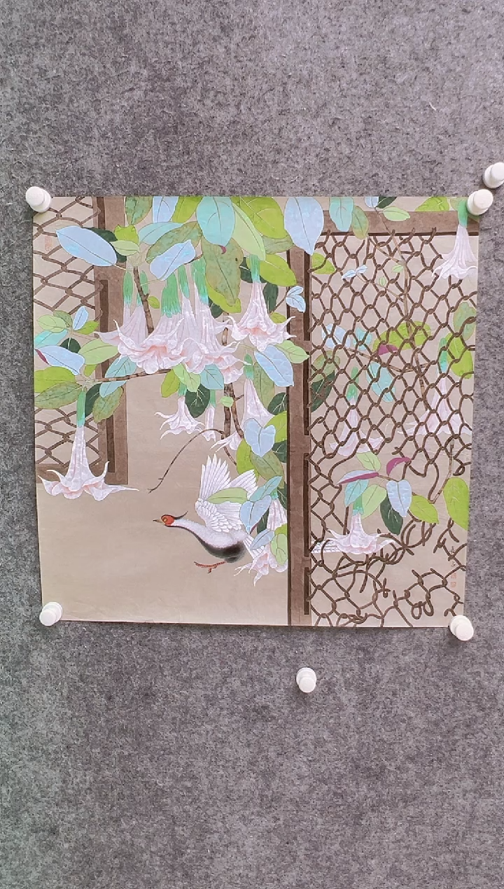 【闪购商品】绘画高喜占-4平尺-国画作品