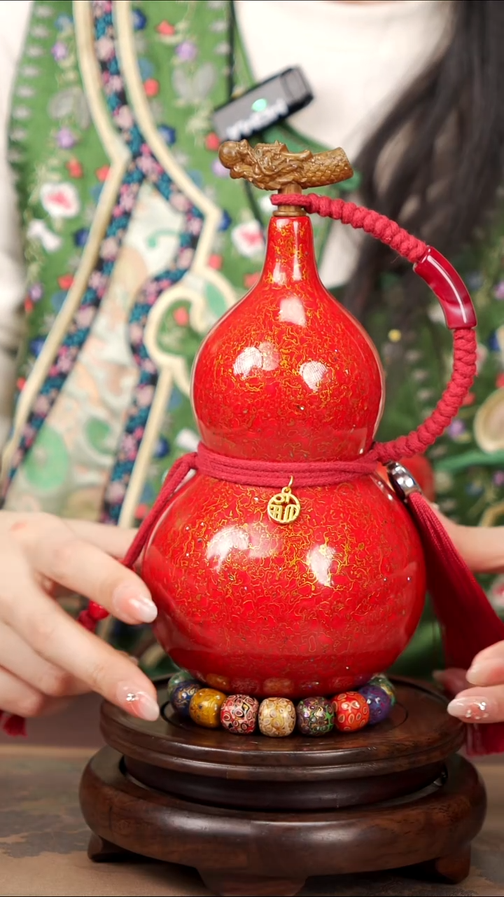 【闪购商品】145易林高端工艺大漆酒葫芦--518