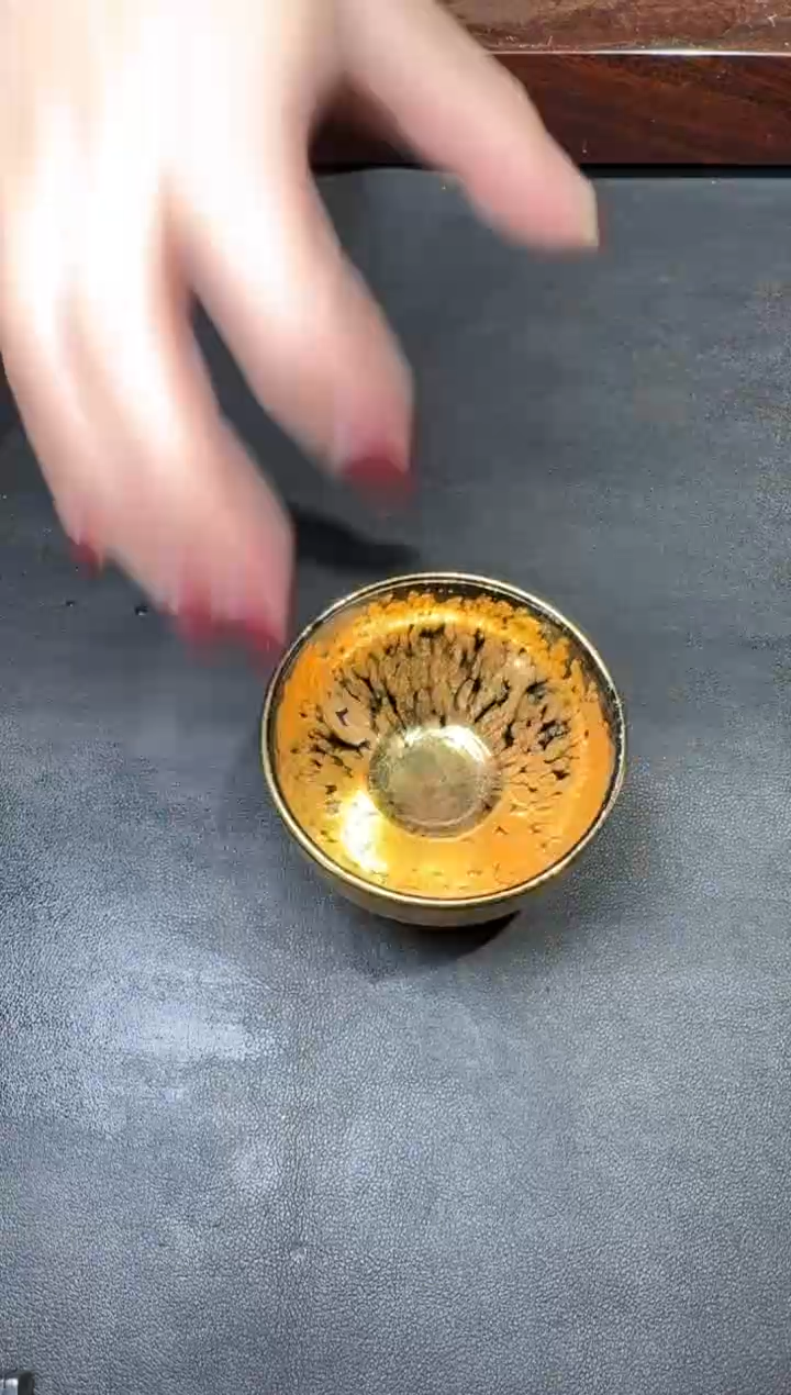 【闪购商品】茶盏李英金油滴盏186