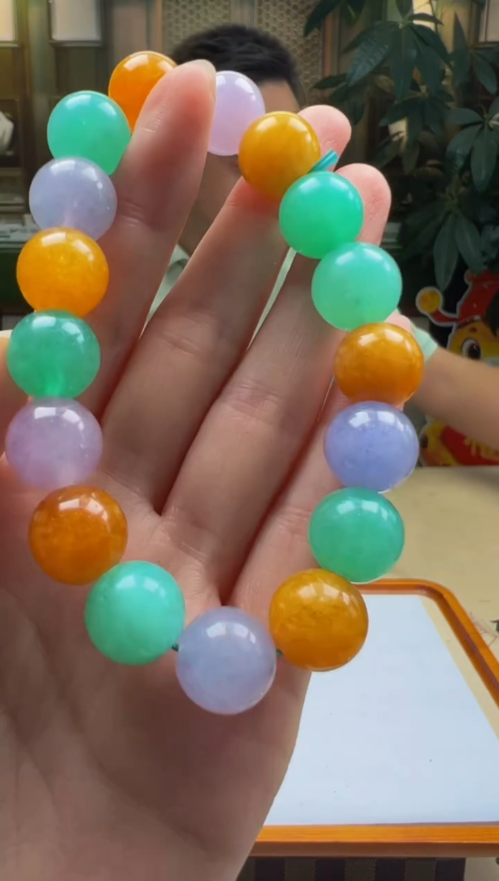 翡翠未镶嵌颈饰YY2025-7-14-30