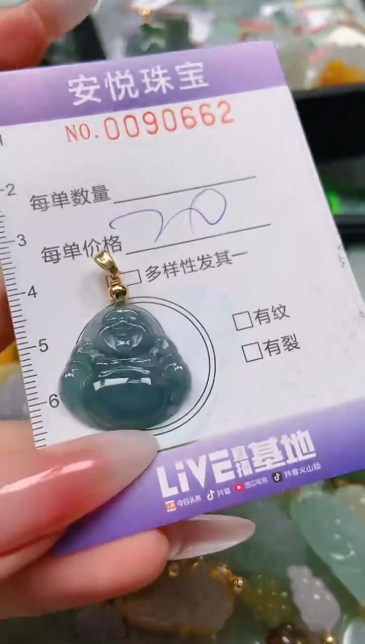 【闪购商品】翡翠颈饰未镶嵌闪购0090662