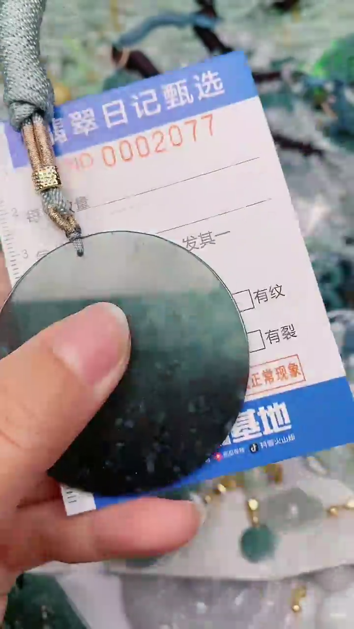 【闪购商品】翡翠颈饰未镶嵌00002077