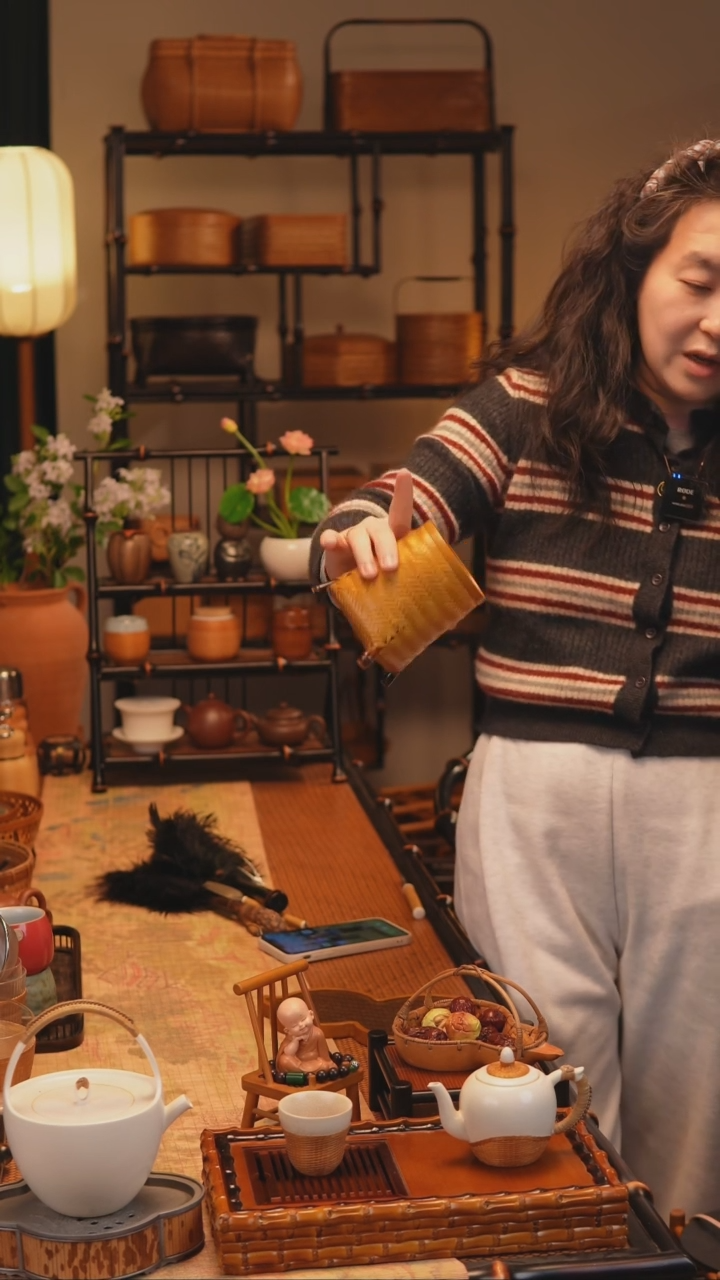 明川 茶筒（小）    