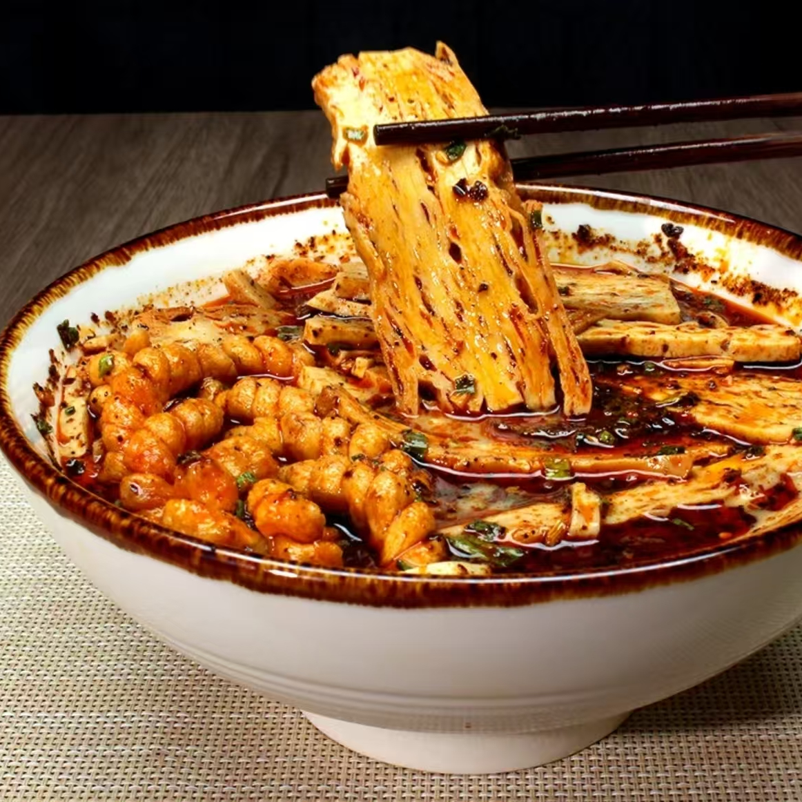 陕西特色凤翔豆花泡馍宝鸡特产美味浓郁方便早餐冲泡即食（无豆花）