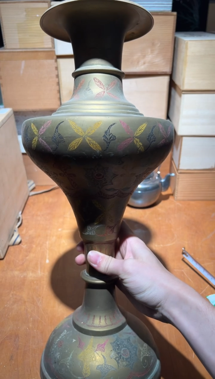 铜A1378铜制中古周边/