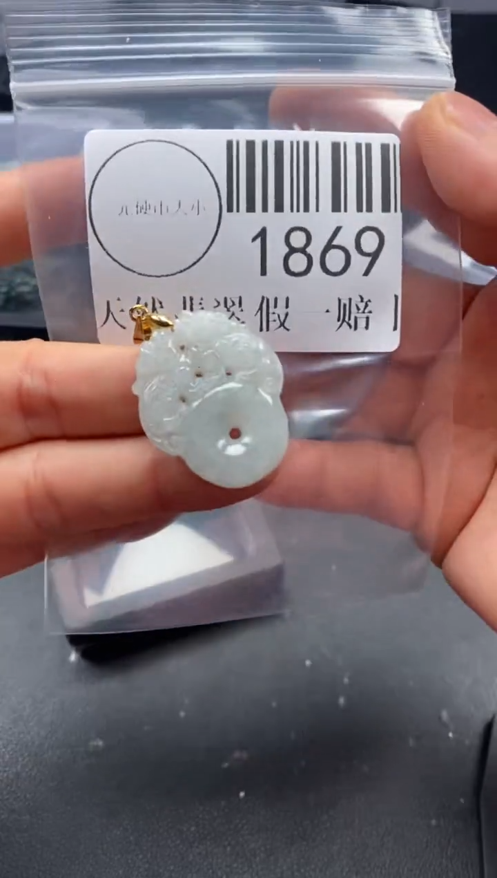 吊坠(不含链)未镶嵌翡翠1869