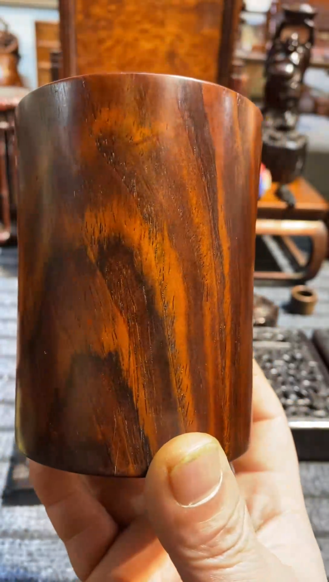 【闪购商品】香榧木木雕明清木器文房雅玩