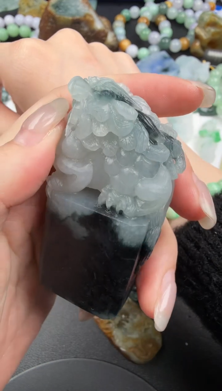 未镶嵌定制翡翠翡翠饰品-185 毛货