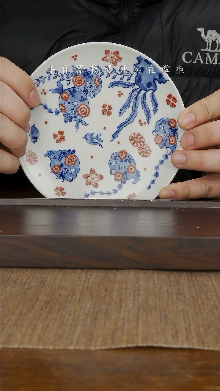 【闪购商品】摆件景德镇手工手绘茶具大器宛成