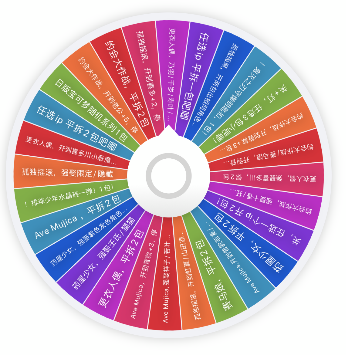 【尝鲜】代拆 爽吃 IP 混池 约会大作战 药屋少女 等等 谷子盲盒