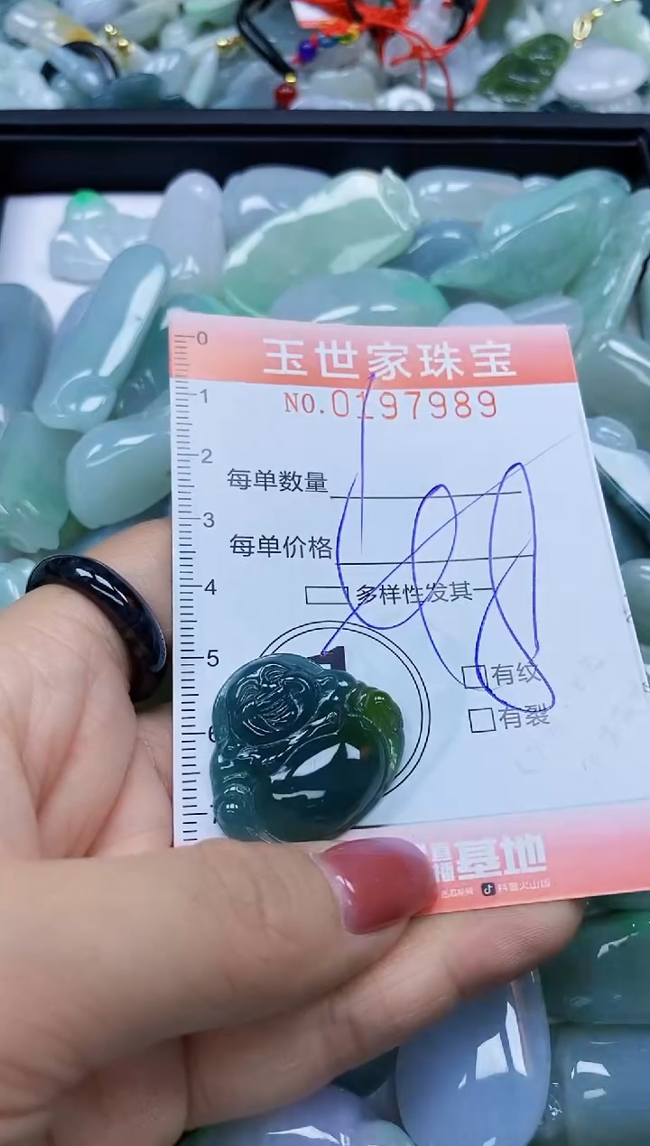 【闪购商品】翡翠颈饰未镶嵌闪购0197989多样性发其一