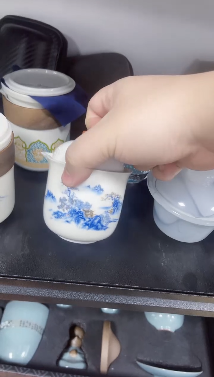 摆件青韵瓷华清货专属链接