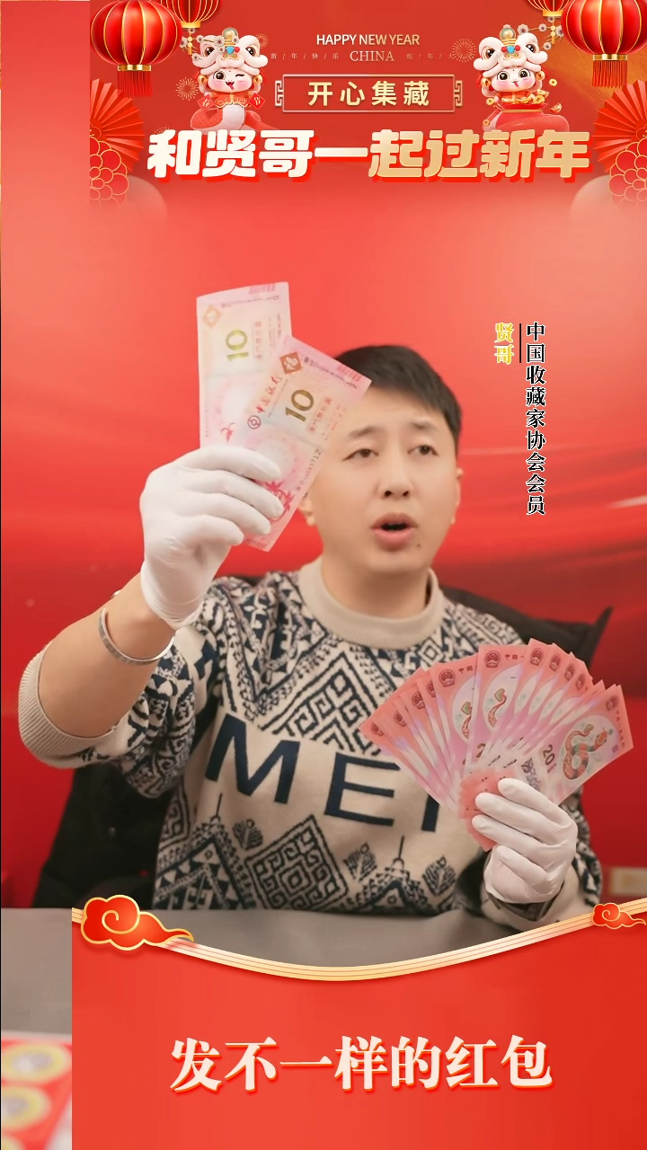 【闪购商品】一轮蛇钞五对十张