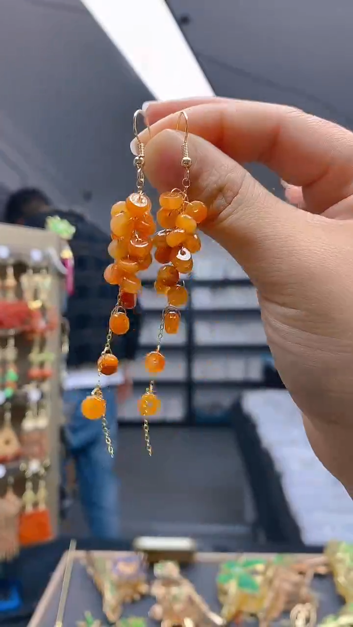 【闪购商品】翡翠耳饰合金180翡翠耳钩