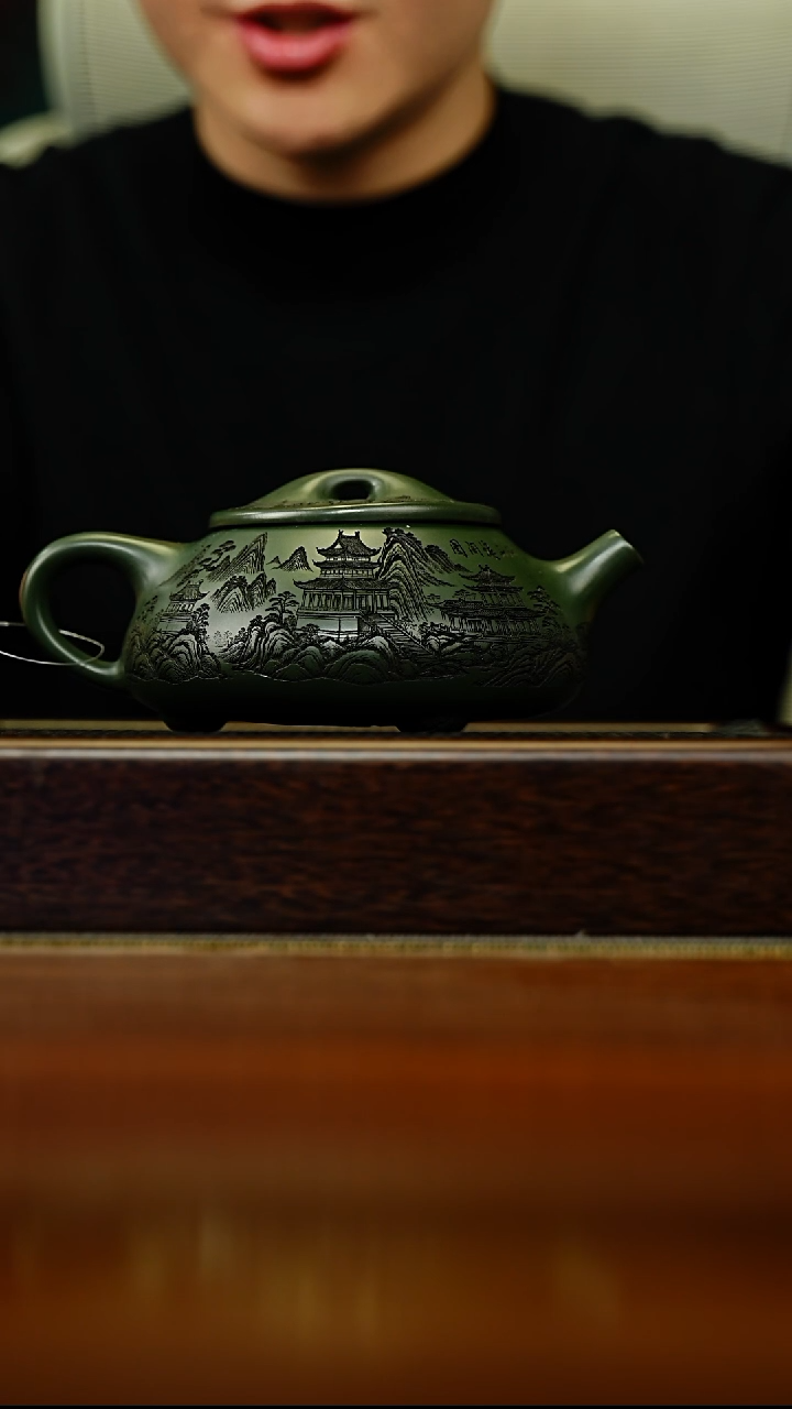 茶壶紫砂宜兴原矿 手工 紫砂壶容量500CC