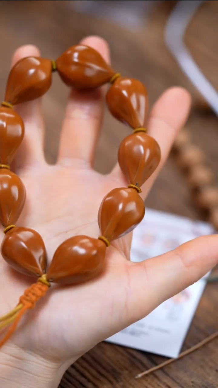 橄榄核手串/手链20mm 独头蒜  *10籽