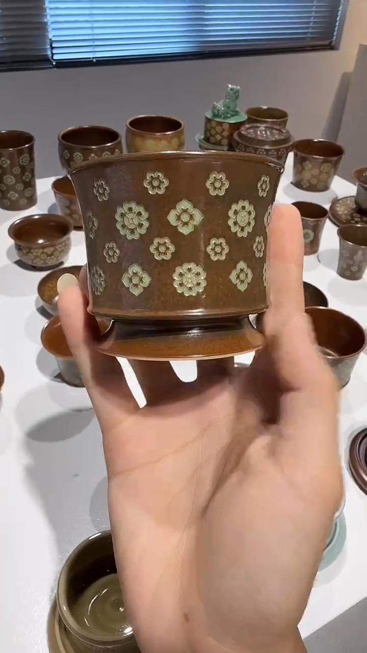 青瓷手工茶器包邮不带礼盒
