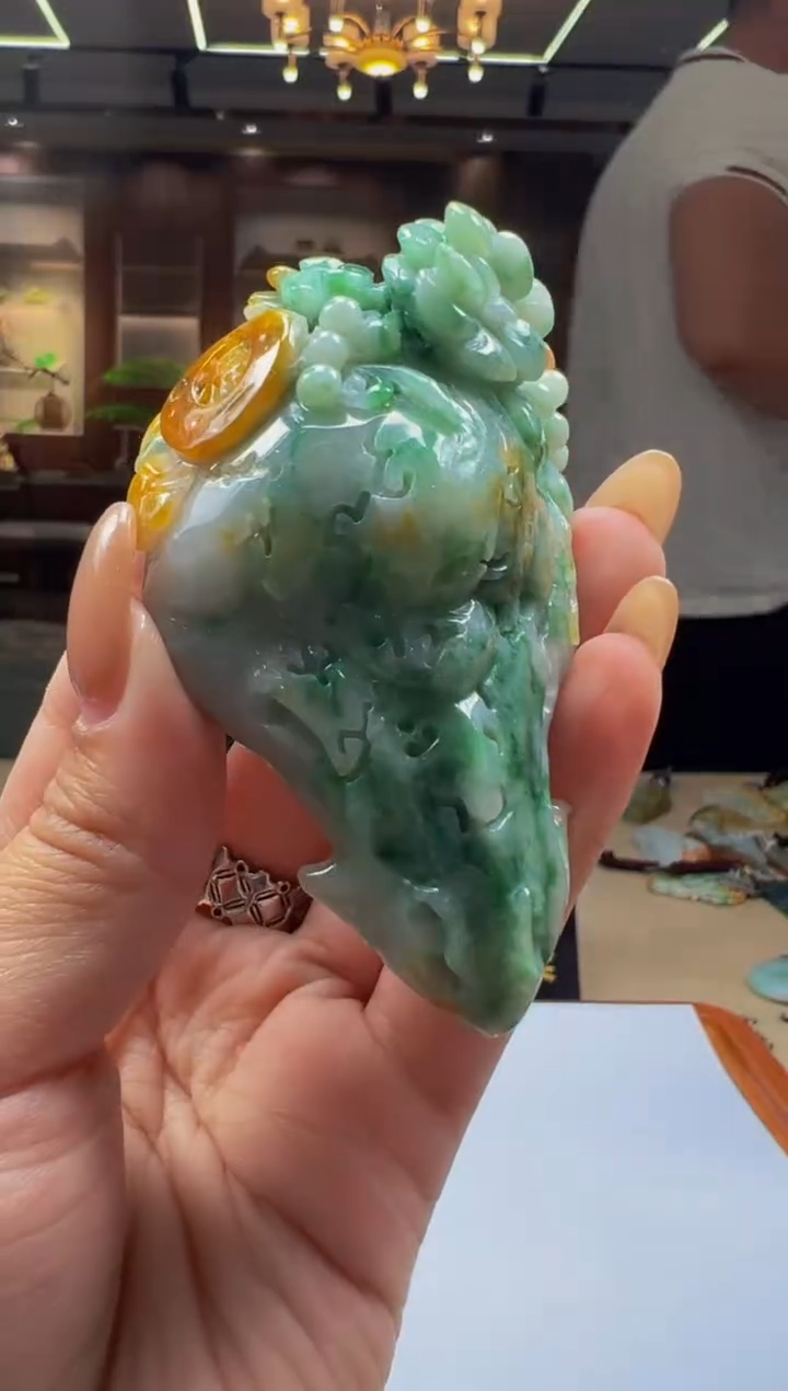 定制翡翠未镶嵌Q2025-6-12-289