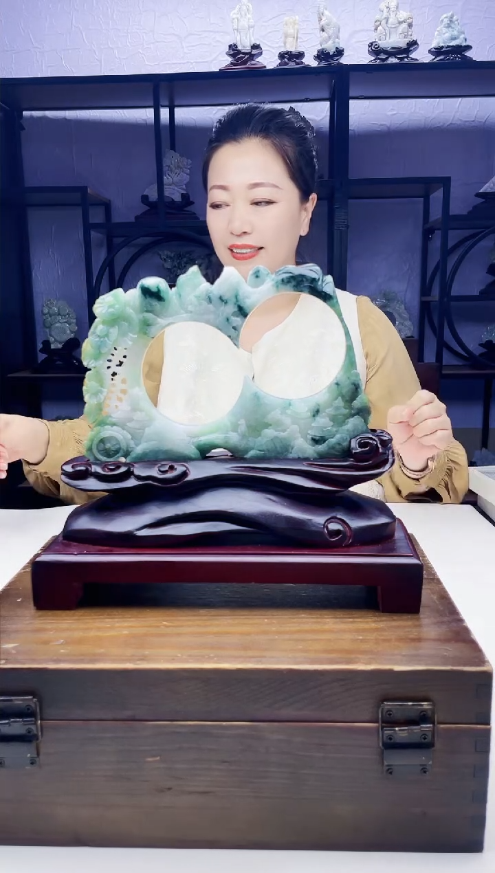 定制翡翠未镶嵌毛货08020159