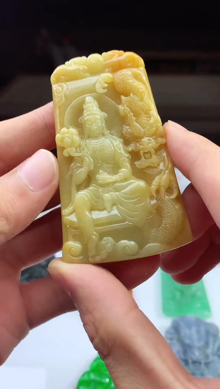 未镶嵌定制翡翠天然A货翡翠拍一发一