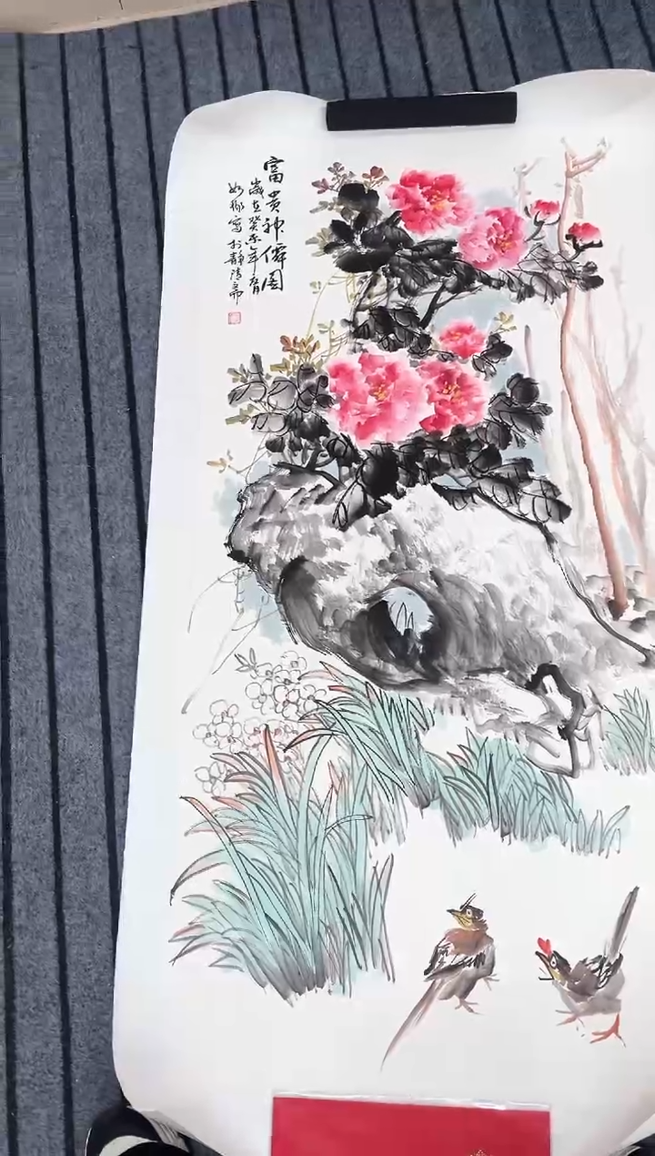 精品国画花鸟作品