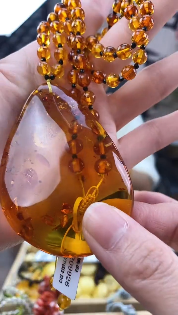 裸石琥珀未镶嵌天然琥珀蜜蜡