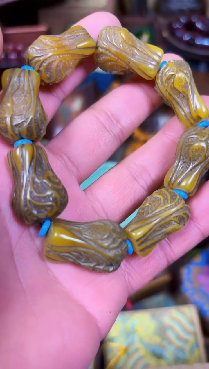 【闪购商品】蜜蜡耳饰未镶嵌----------------