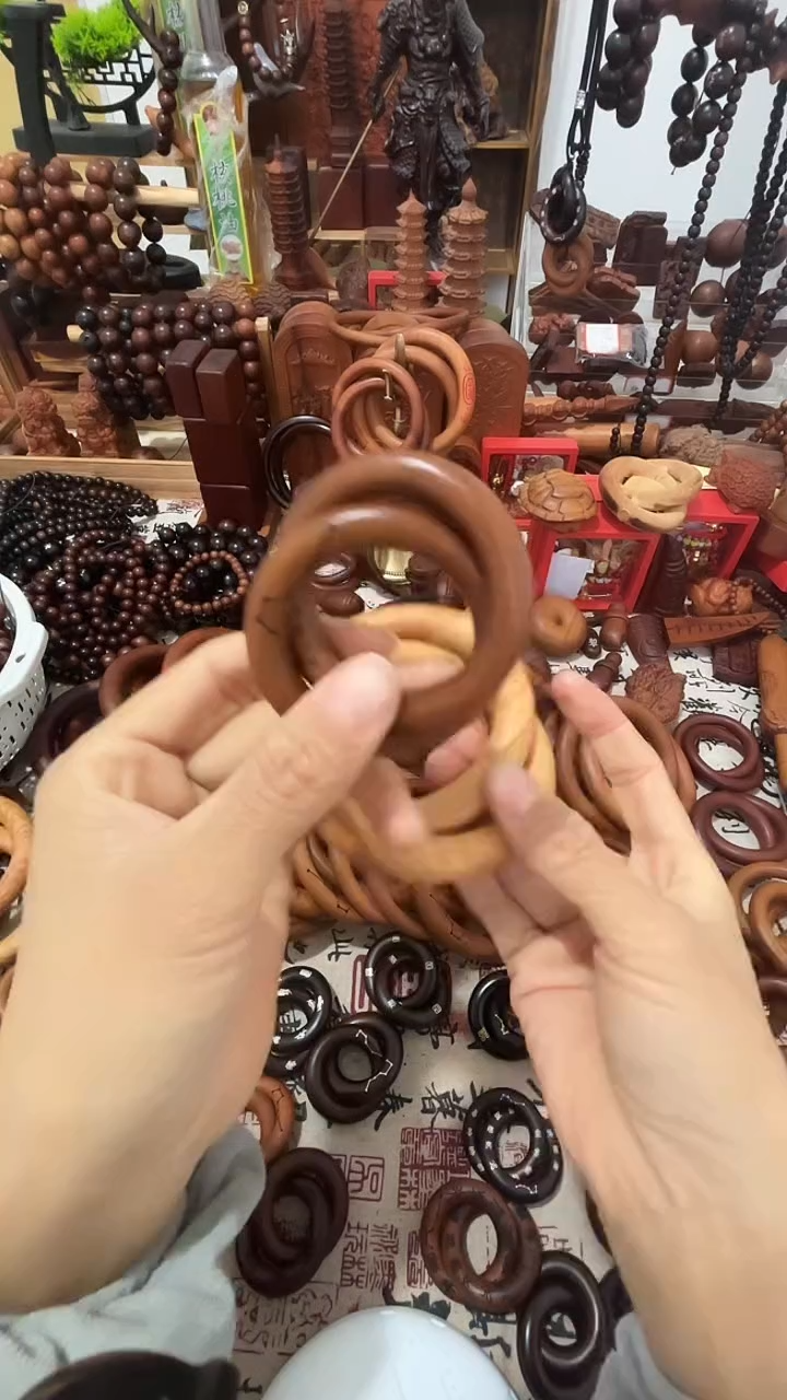 枣木乾坤圈枣木40圈口一物一拍