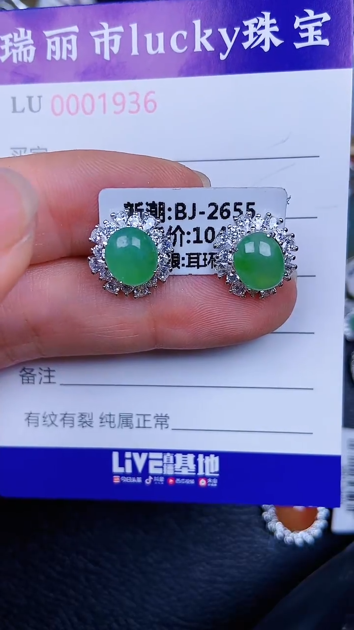 颈饰银S925镶嵌翡翠19836