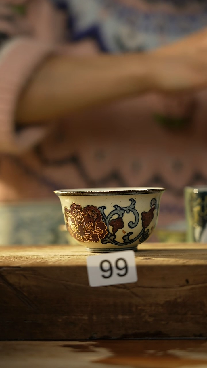 【闪购商品】瓷片叁点 设计师款 神兽系列 主人杯