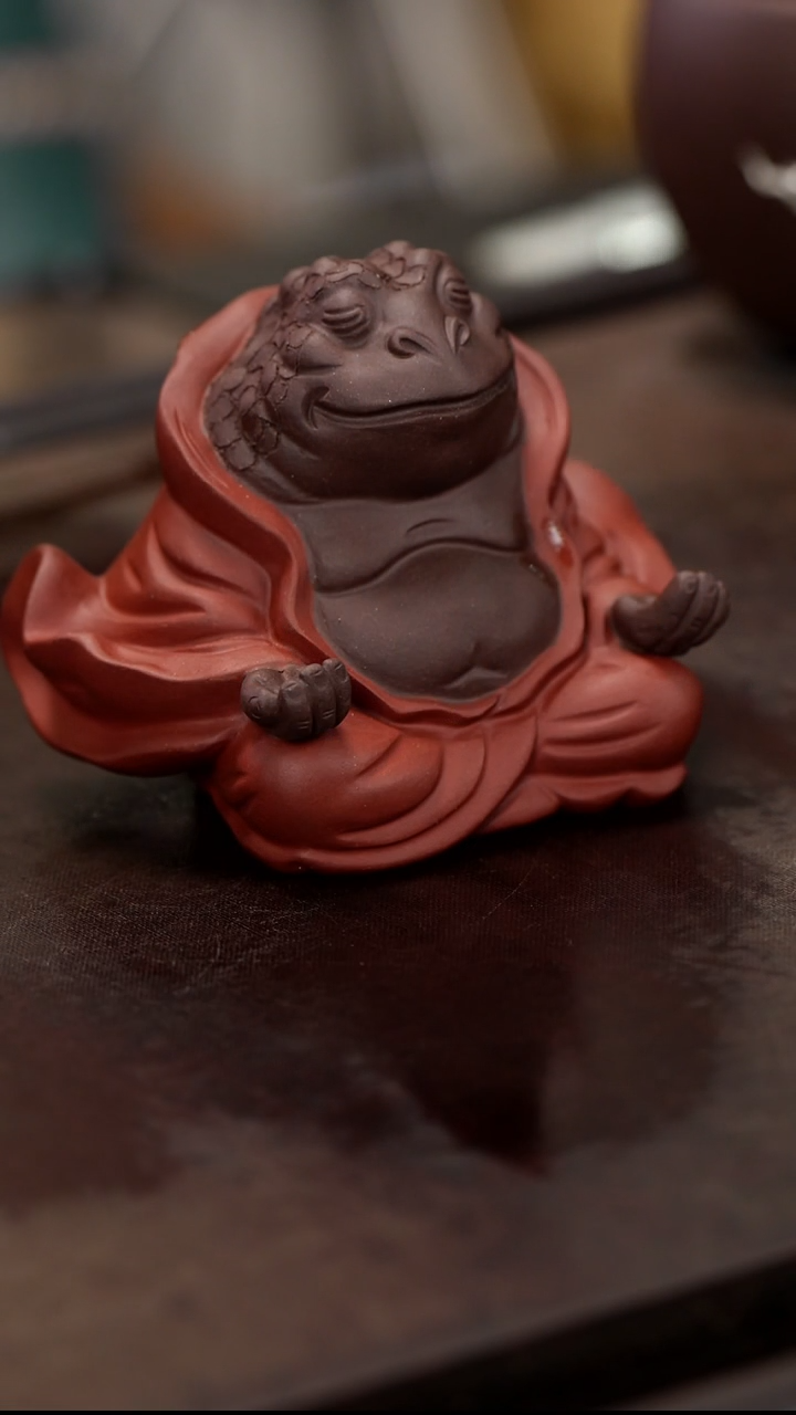 紫砂茶宠紫砂拿得起