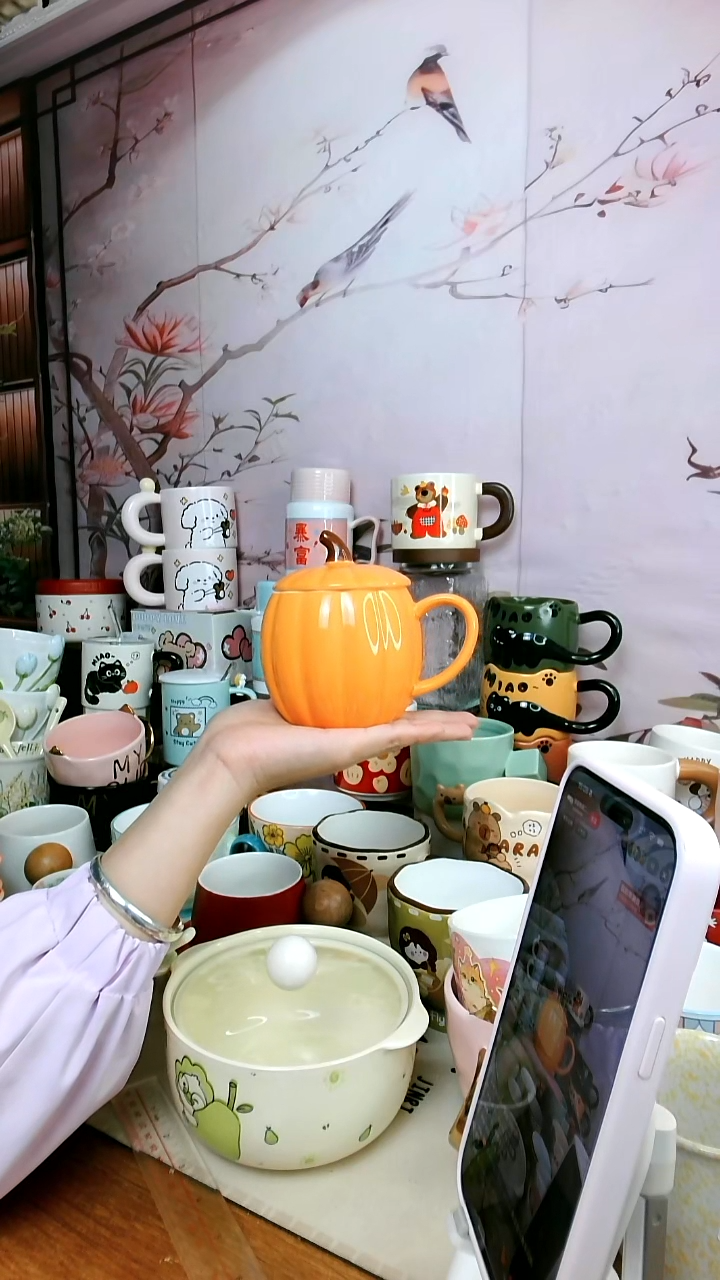 陶【闪购福利】南瓜马克杯