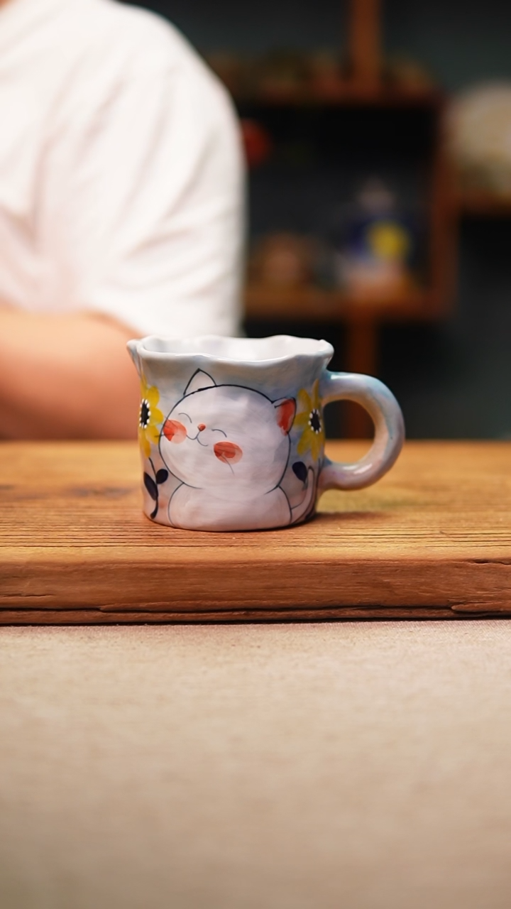 @@陶园瓷舍@@纯手工手绘@高温釉下彩