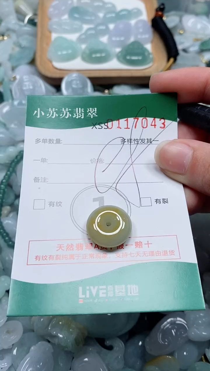【闪购商品】翡翠颈饰未镶嵌闪购商品0117043