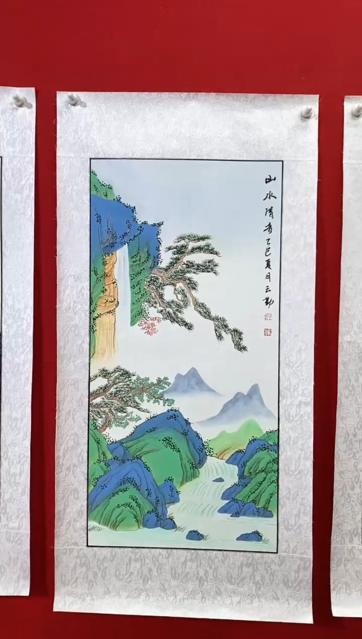 国画国画NYQ杰牛云勤老师作品