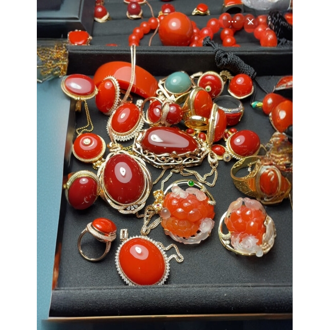 【3号】天然玛瑙配饰直播选购