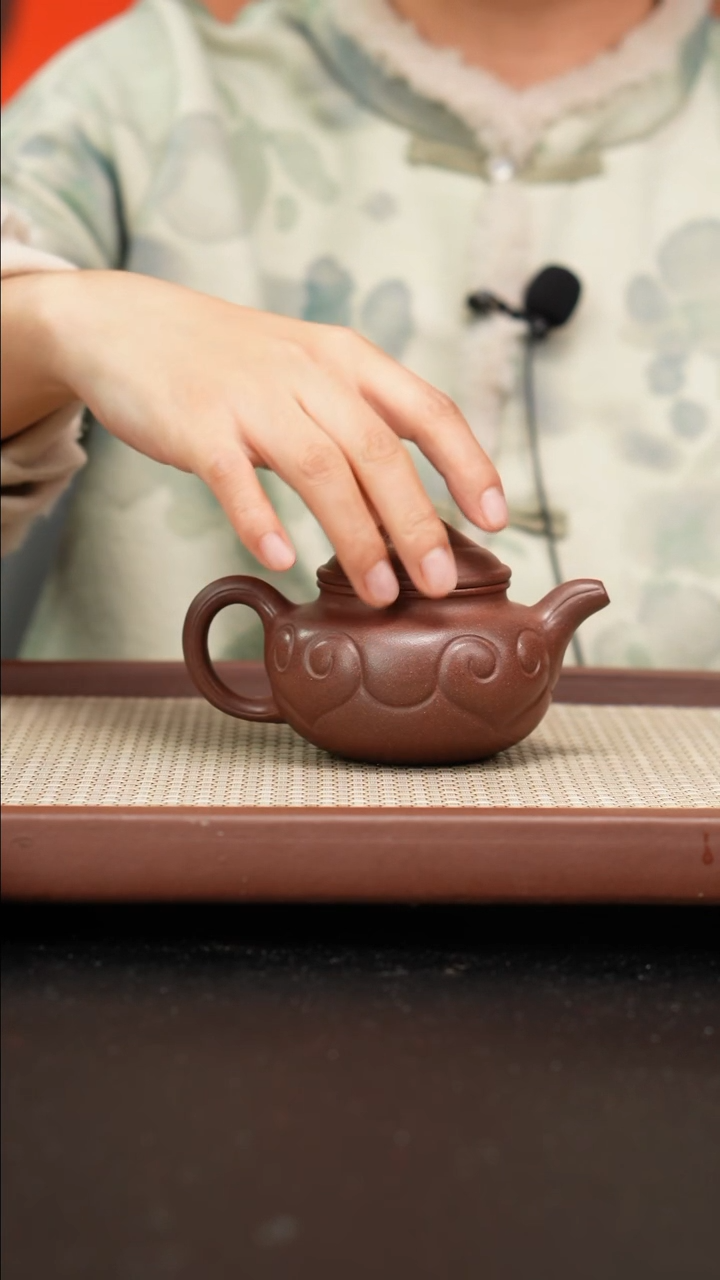 【闪购商品】紫砂茶壶底曹清如意仿古200