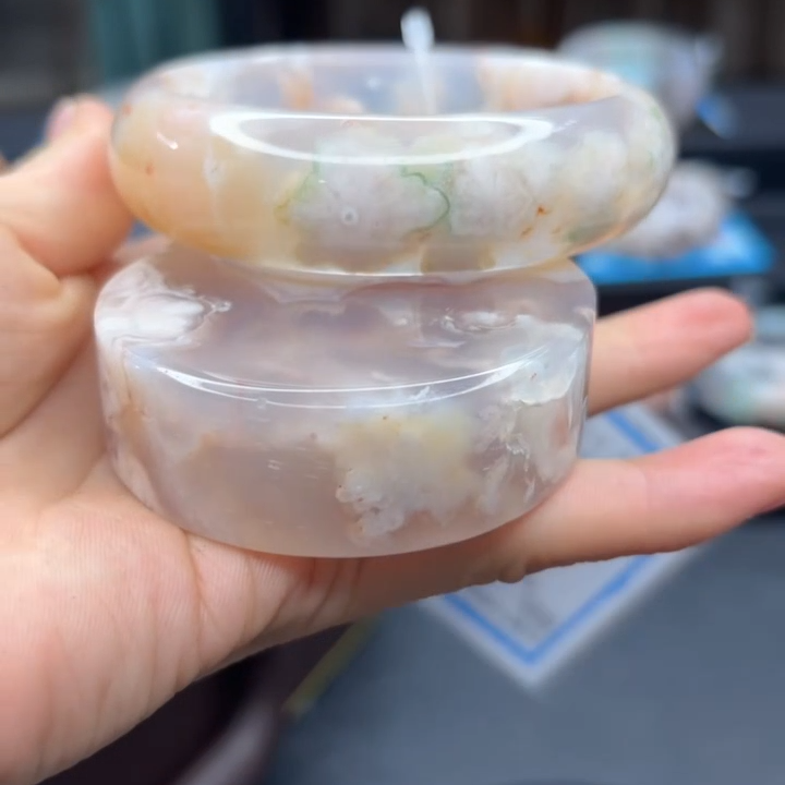 非金属布艺手镯 琦丽雅樱花手镯62圈口420