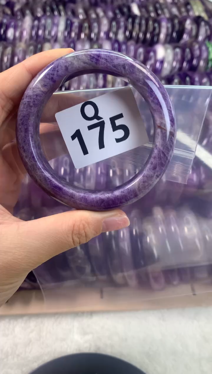 【闪购商品】水晶水晶手镯Q未镶嵌175-56