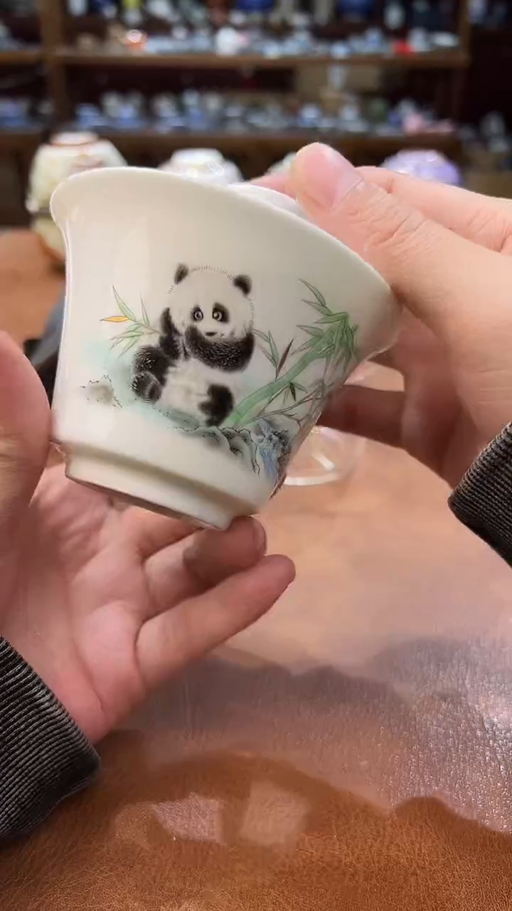 真的很便宜会开片的旅行茶具