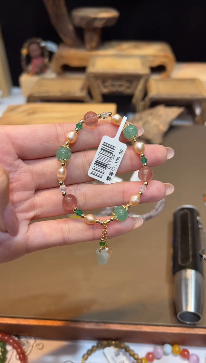 未镶嵌石英质玉手饰手饰@@