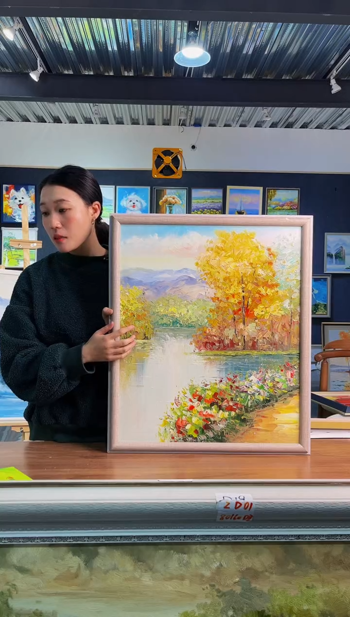 【闪购商品】油画7号 50*60 风景-手绘油画