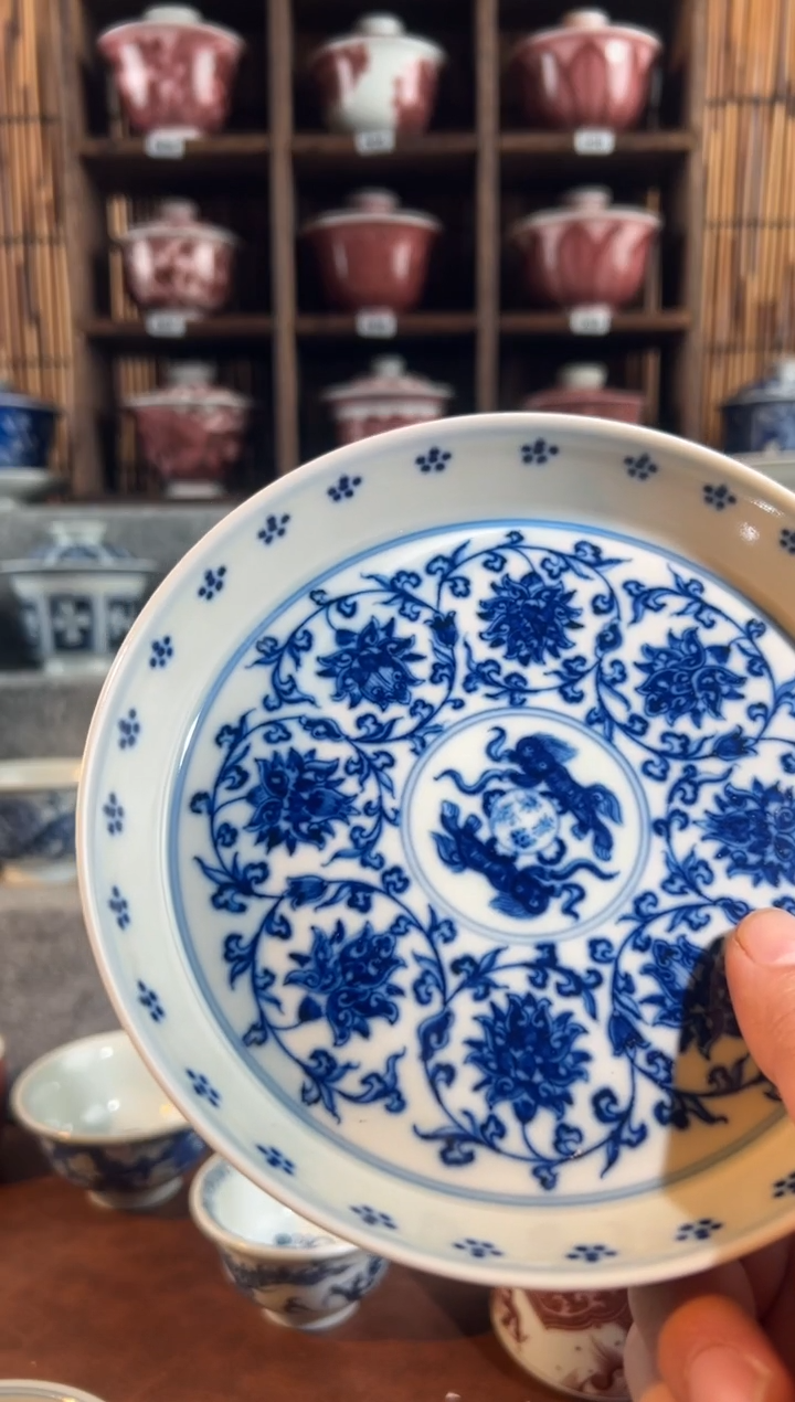 【闪购商品】063天禄言瓷壶承缠住了