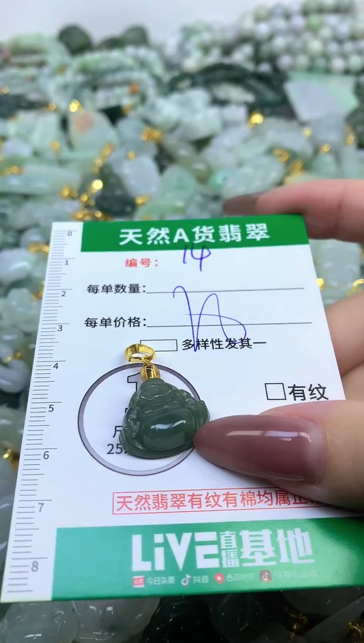 颈饰未镶嵌翡翠纯天然缅甸A货翡翠