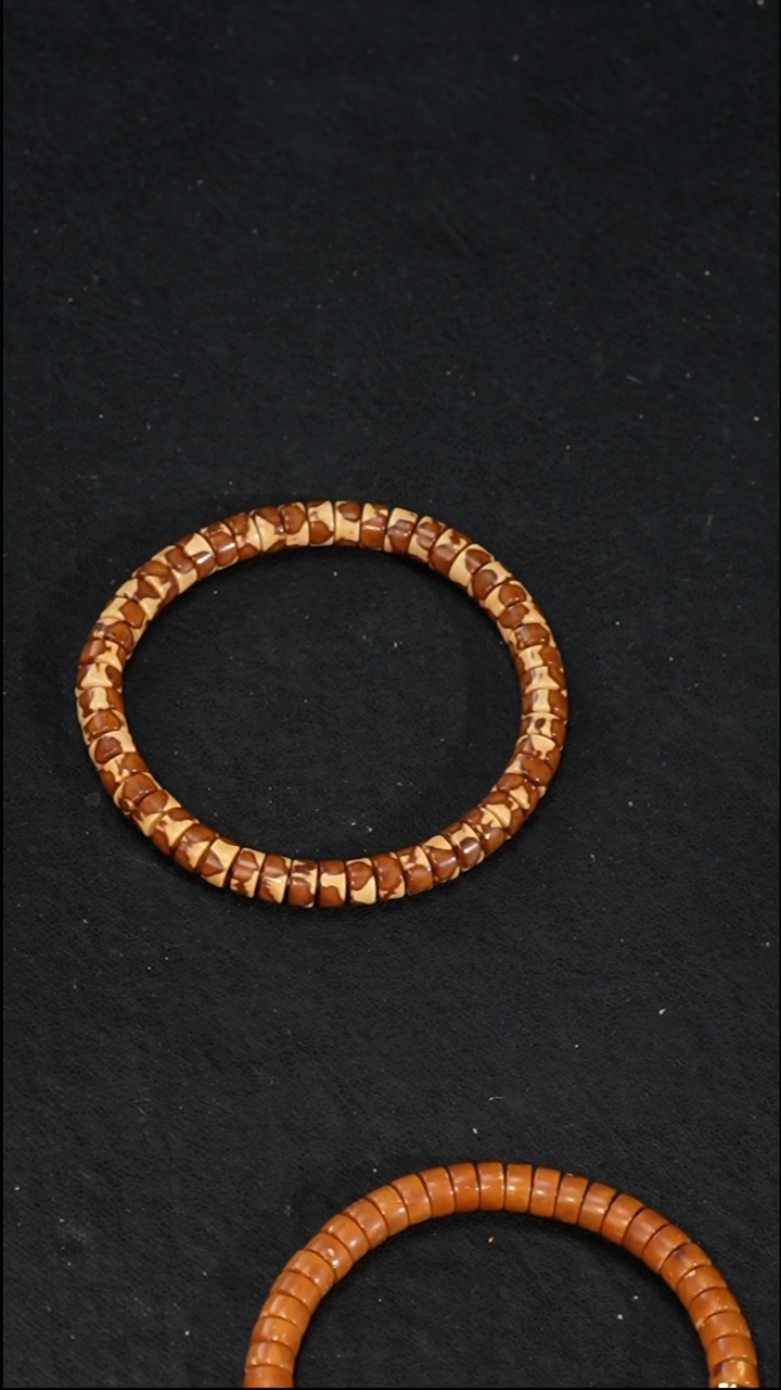 手串紫金鼠肖***ɞ花皮鼠尖纯肉精工7*4mm