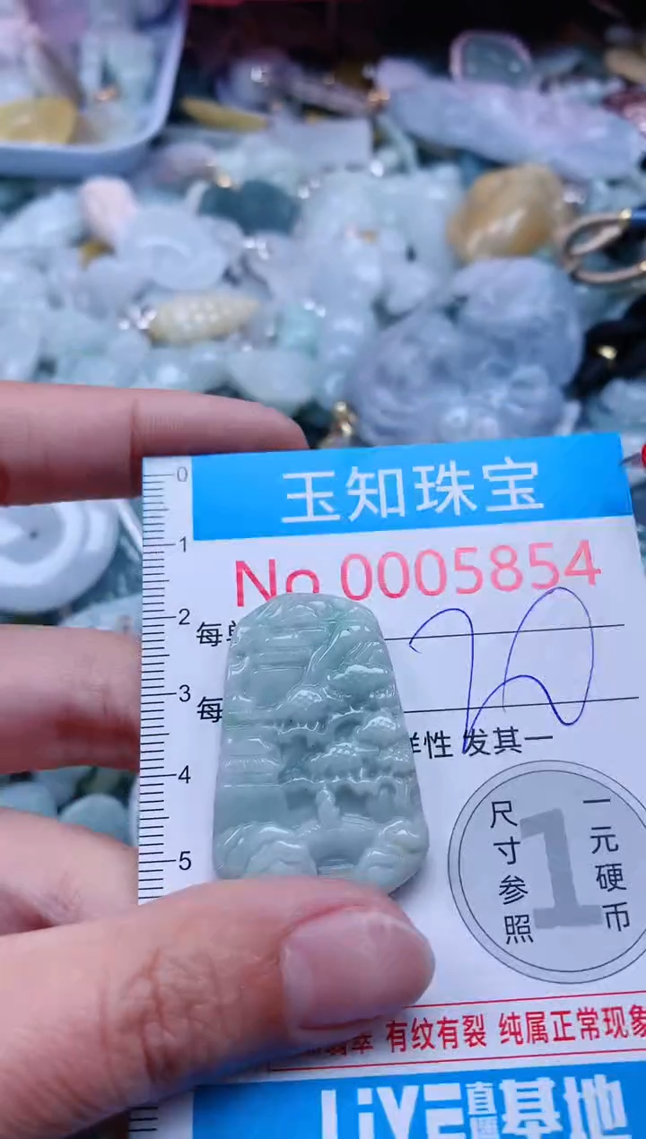 【闪购商品】翡翠吊坠(不含链)未镶嵌5854