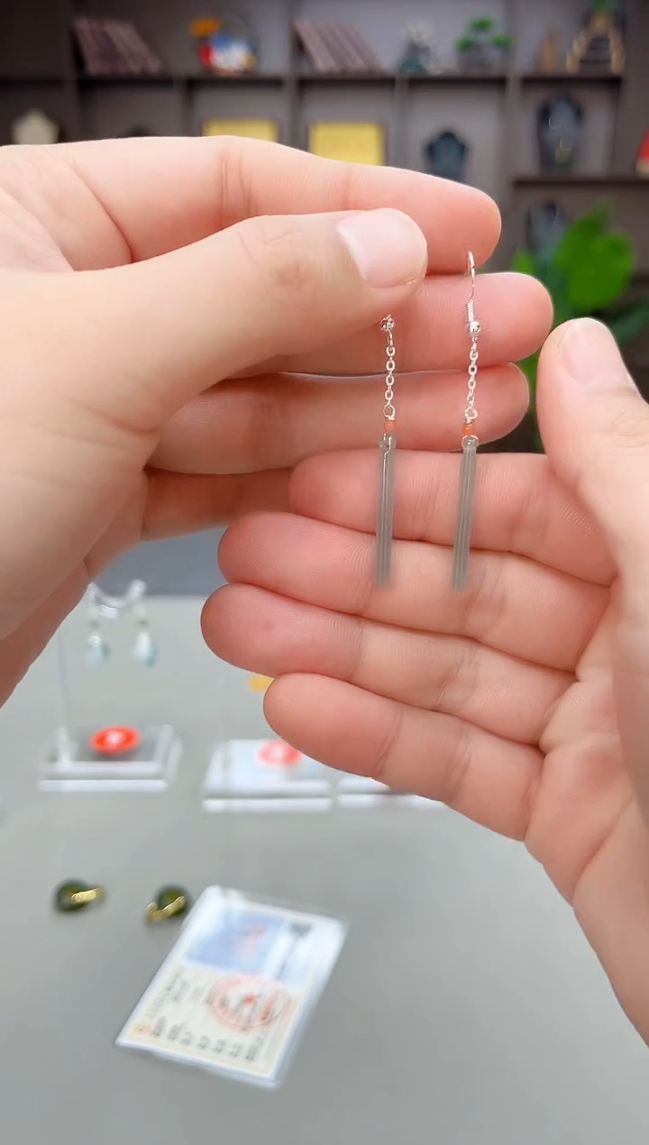 未镶嵌翡翠耳饰320000