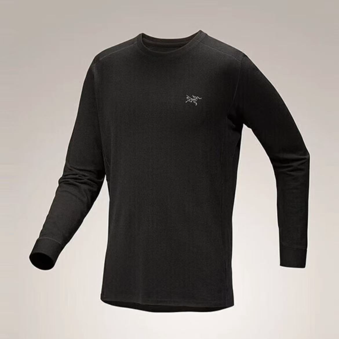 ARC'TERYX/始祖鸟 RHO MERINO WOOL CREWNECK透气圆领羊毛长袖男