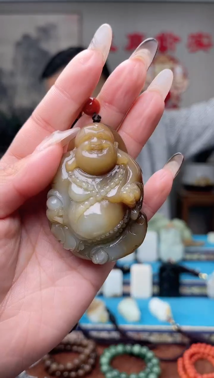 【闪购商品】和田玉挂件未镶嵌1