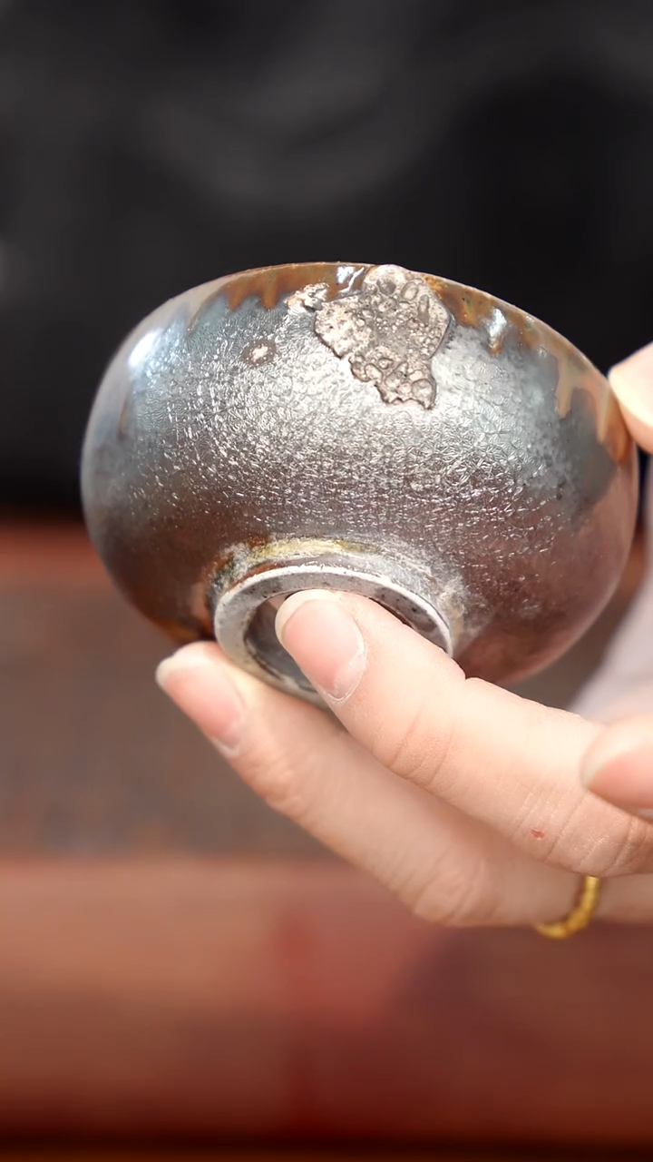 陶瓷奢瓷/瑞寅柴烧茶器（杯子）574瑕疵